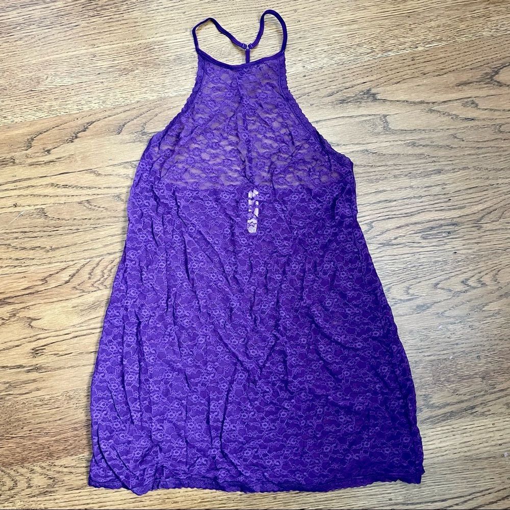 Victoria’s Secret Lace Lingerie Halter Top Slip/Chemise